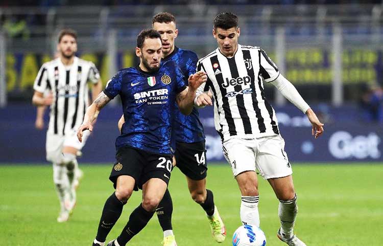 Dự đoán tỷ số trận Inter Milan vs Juventus hiệp 1